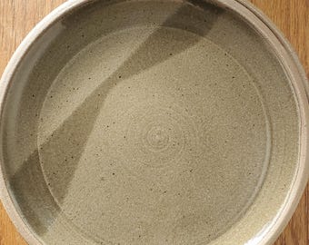 Handcrafted Ceramic Plate | Field Mouse Green