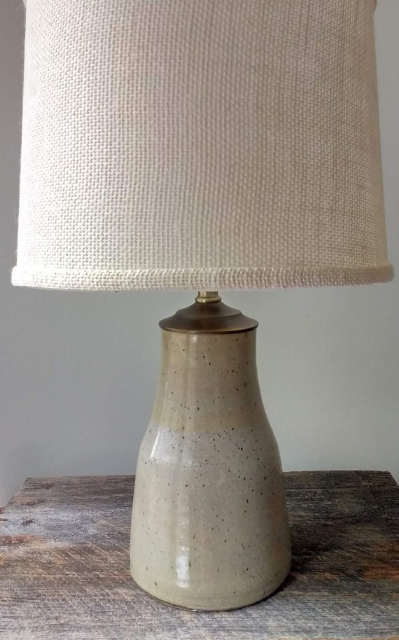 handmade ceramic lamp base