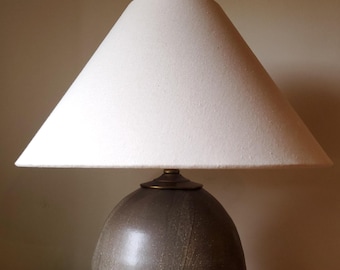 Handcrafted Ceramic Lamp | Round | Earth | 1H