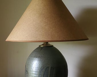 Handcrafted Ceramic Lamp | Round