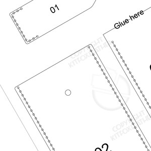 Glasses Case Pattern Printable PDF Easy to Make DIY Pattern for Leather ...