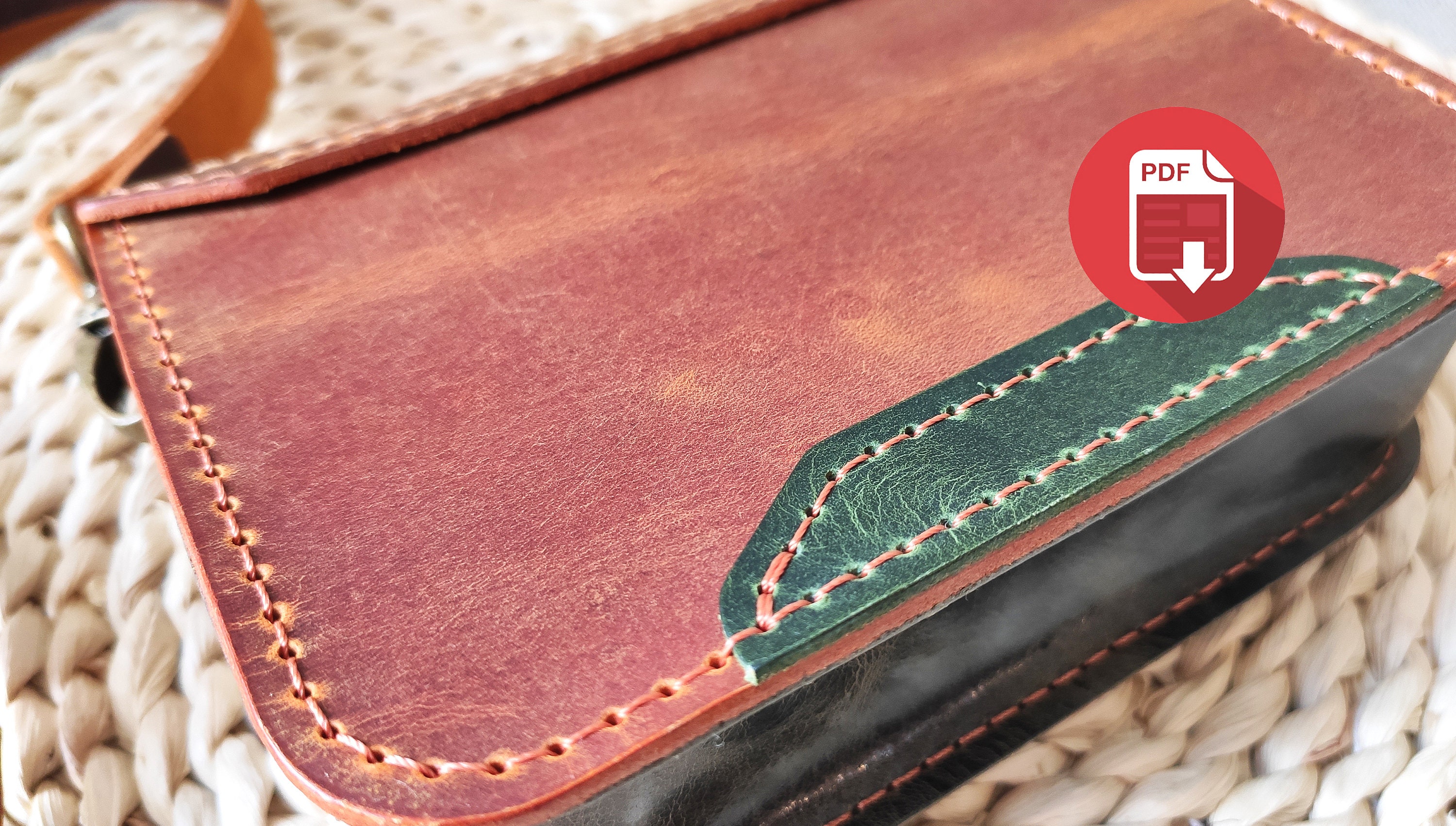 Small Leather Bag Pattern PDF: DIY Crossbody & Shoulder Bag (A4 Digital ...