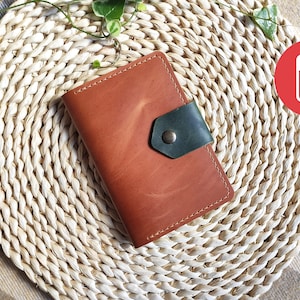 Patrón de cuero - Funda de pasaporte - Cartera de pasaporte - Viajar - Bricolaje - Funda de pasaporte de cuero - PDF