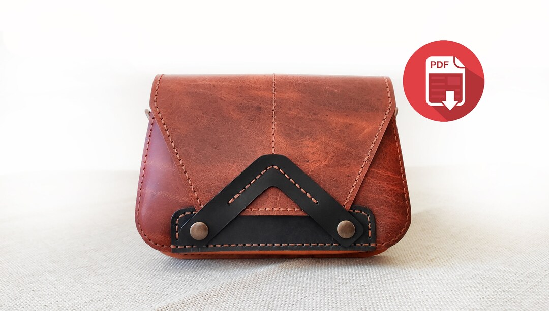 Small Leather Crossbody Bag Pattern (digital PDF Download) - Etsy