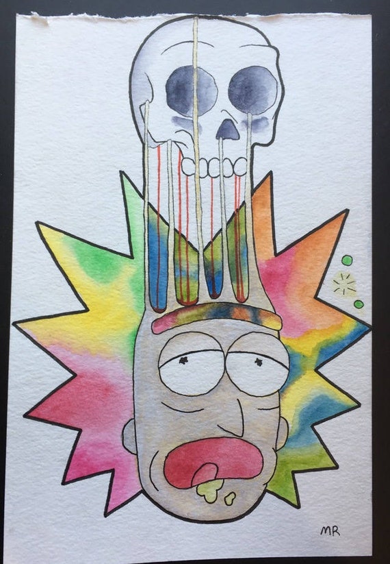 20+ Fantastic Ideas Trippy Pattern Trippy Drawings Rick And Morty