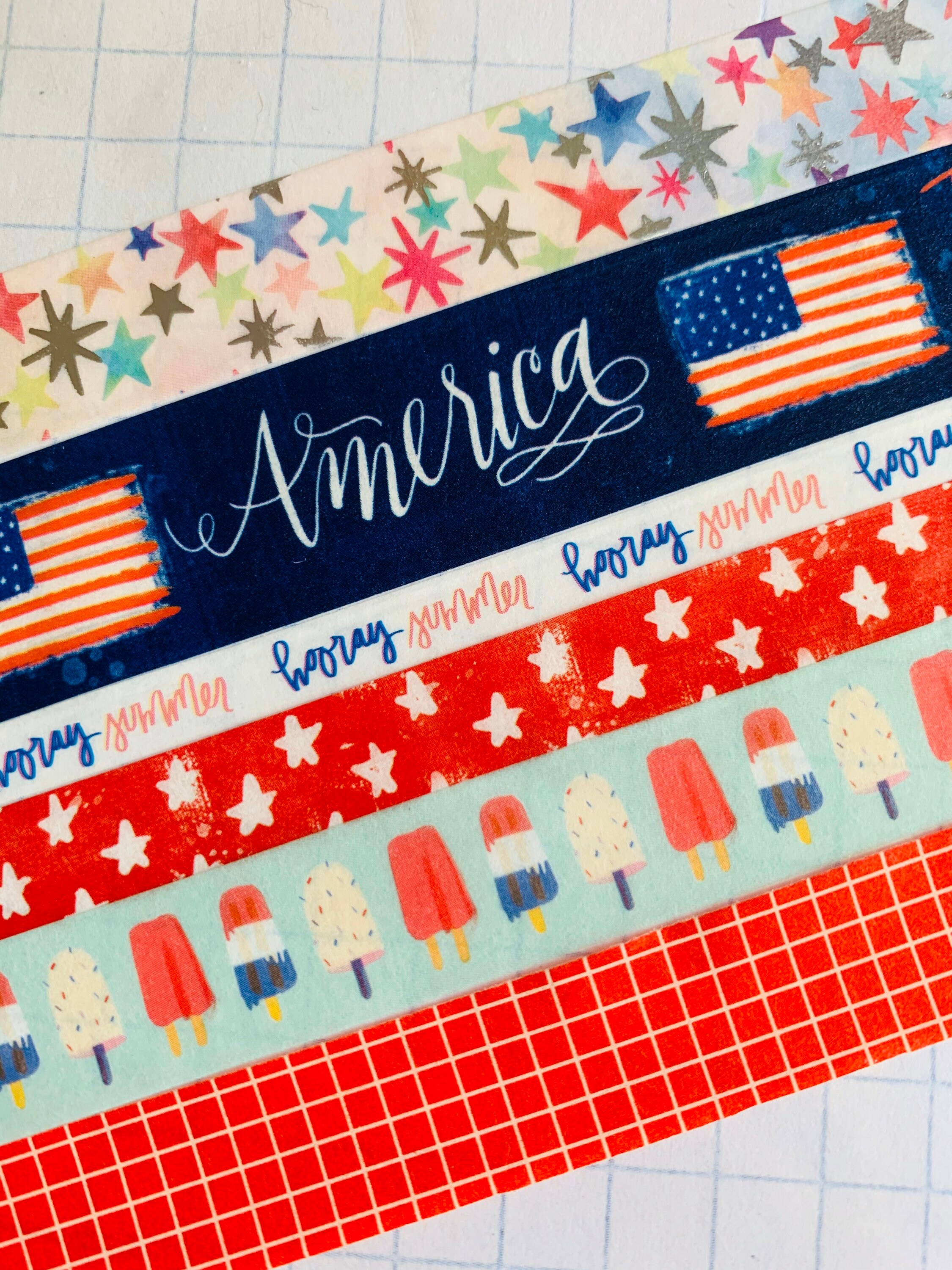 Red, White, Blue, America, USA, American flag, July 4th, stars, summe…