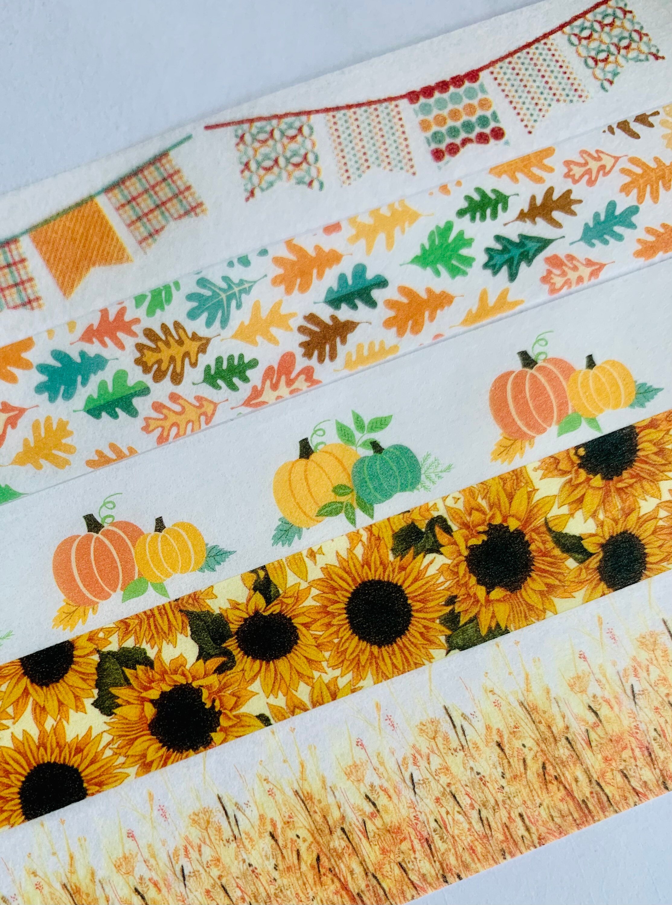 Fall, Autumn, plaid, banner, leaves, sunflowers, wheat, harvest, pump…