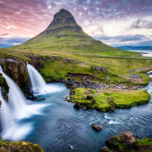 Fine Art Photography Print - Kirkjufellsfoss Waterfall, Iceland