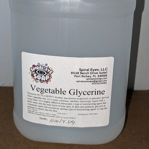 Vegetable Glycerine Glycerine 99.7% USP/FCC Kosher