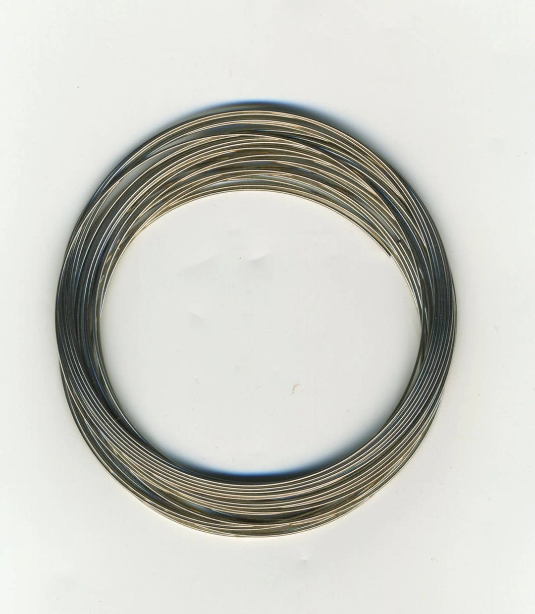 Shape Memory Steel Wire, Six Rows of 6 Cm Diameter, Bracelet or Hoop ...