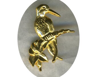 cendrier vide poche en laiton en forme de canard (smd4