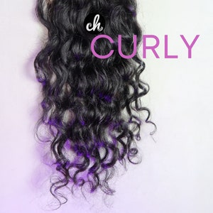 Curly Raw Remy Indian Human Hair Bundle