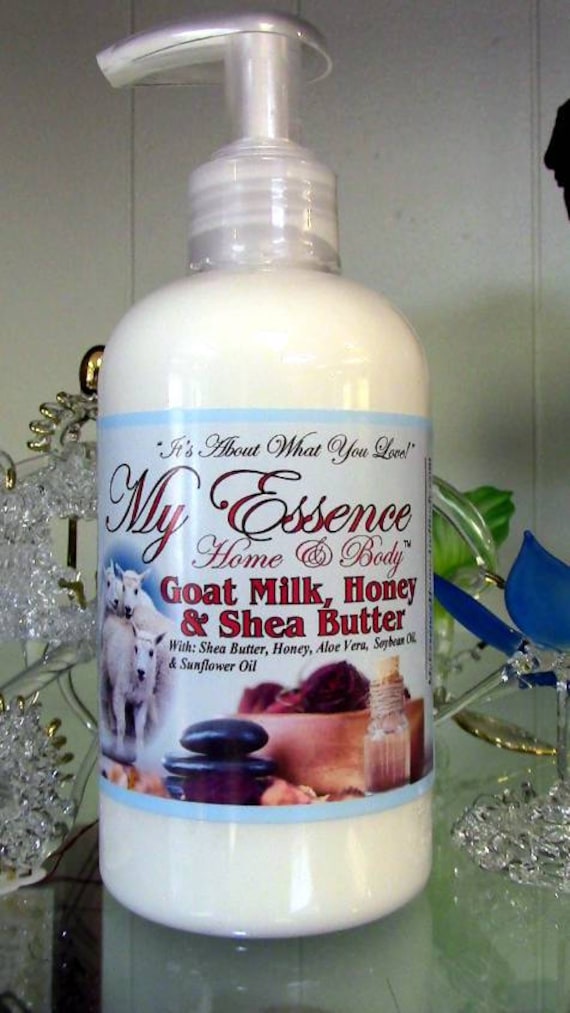 honey and shea butter lotion