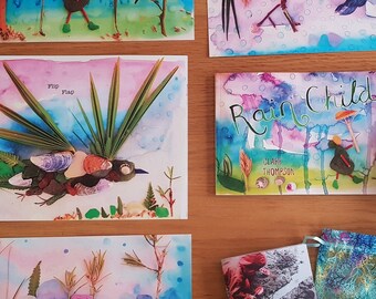 Rain Child Book Bundle: Rainy Day Play Ideas, Art Prints