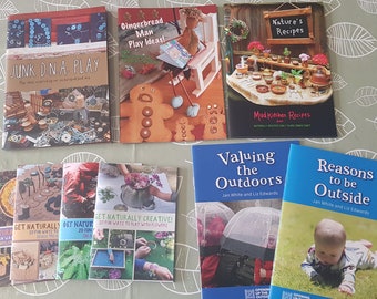 Naturally Creative IDEAS BOOK BUNDLE extra value pack of books for outdoor play early years teachers training picturebooks outdoors children