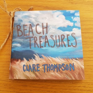 Mini Beach Treasures Book: Observational Paintings, Beach Art