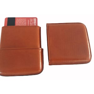 Elegante porta carte in pelle: perfetto connubio tra stile e funzionalità.