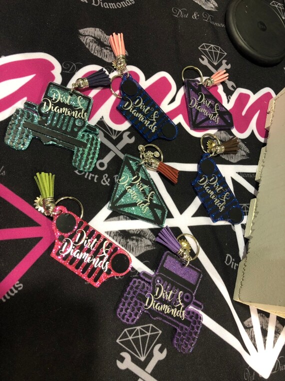 Dirt & Diamonds Keychains