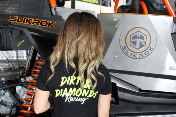 Green Racing Vneck