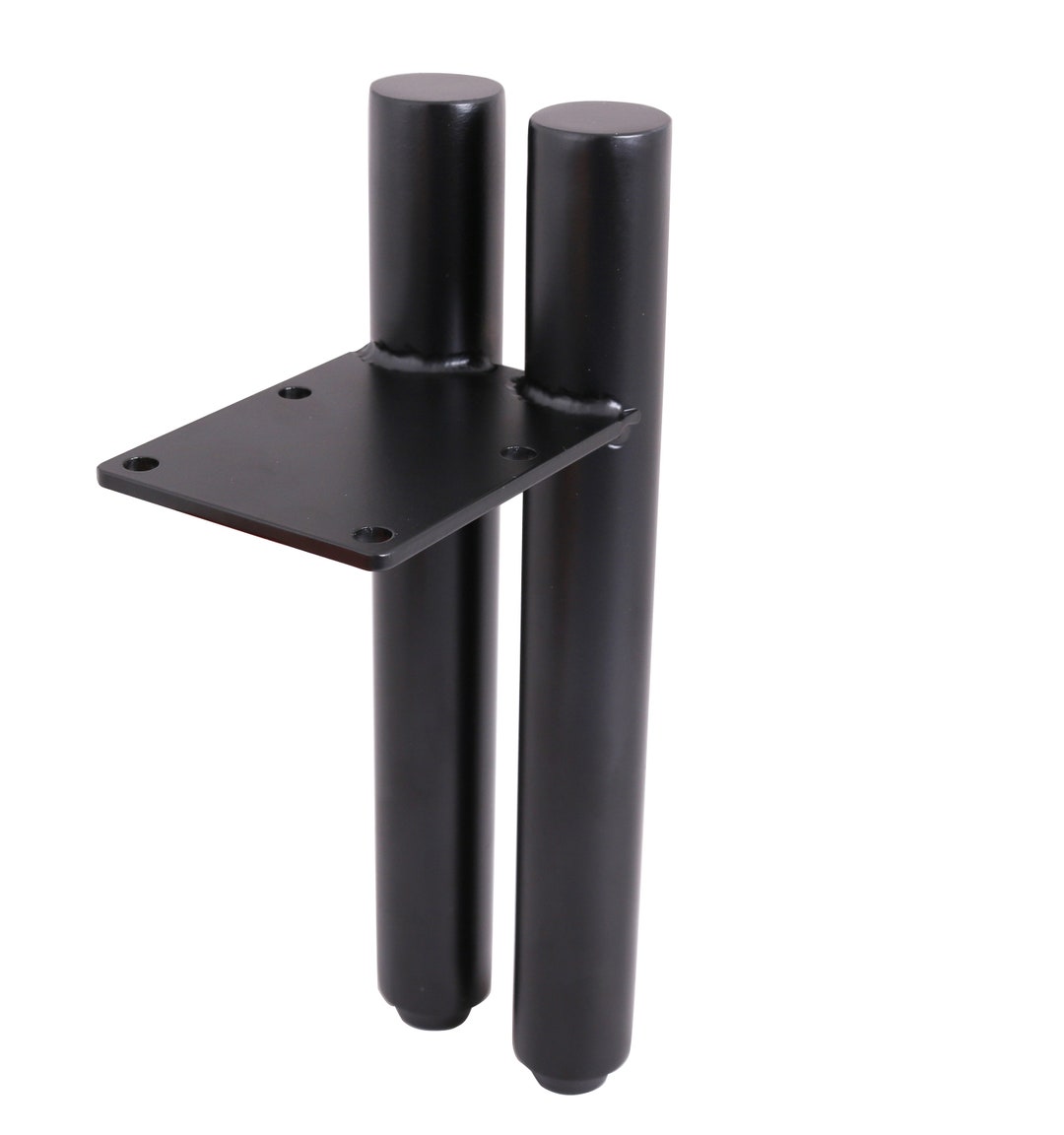 4'' 6'' 8'' Black Metal Furniture Leg, Modern Straight Style Coffee