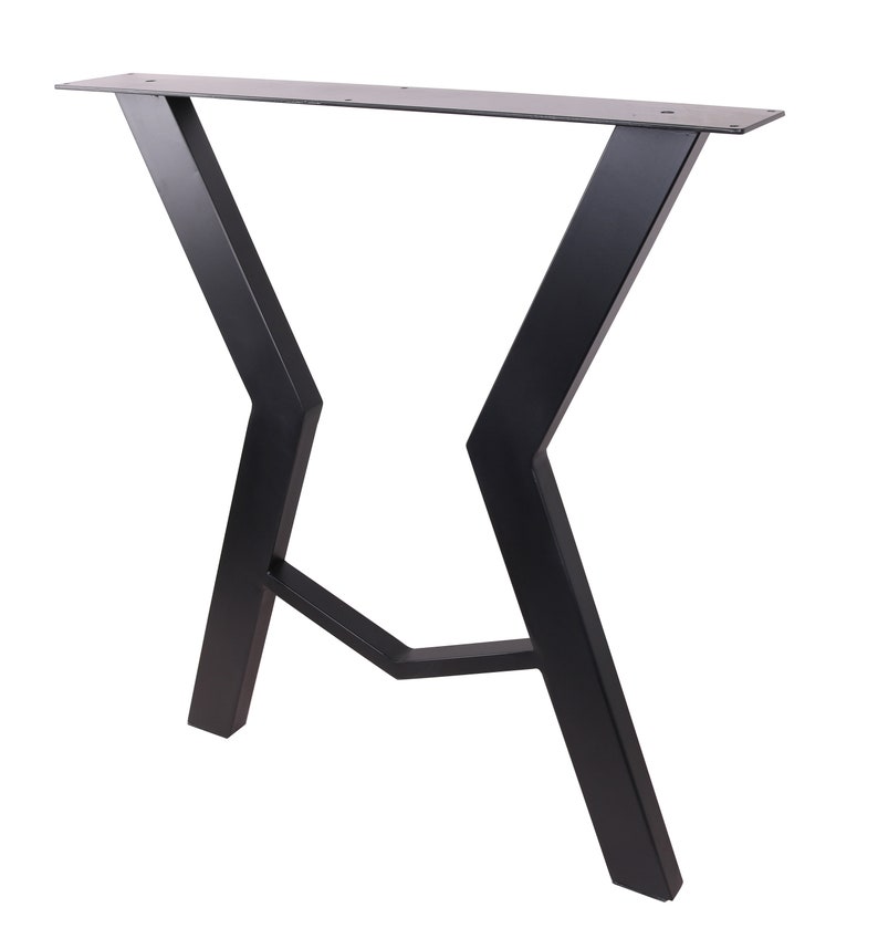 2 x High Quality 28 Dining Table Legs Black Steel table Etsy