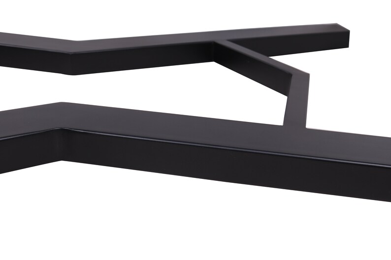 Office Table Legs,Computer Desk Legs,Industrial kitchen table legs,Black Black Steel table legs 2 x High Quality 28 Dining Table Legs