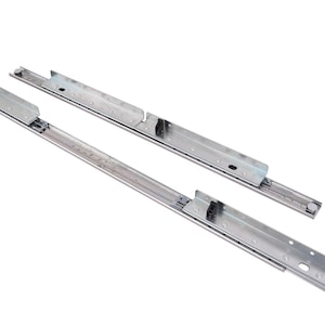 33 1/2&#39;&#39; Table Leaf Sliding Brackets Dining Table Extender Brackets Coffee Table Slides,Computer Desk Extender,Silver
