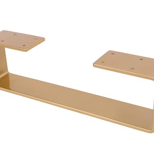 1 x4&quot;Coffee Table Leg,U shaped Heavy Duty Solid Steel table leg,Cabinet Leg,Sofa Leg,Gold
