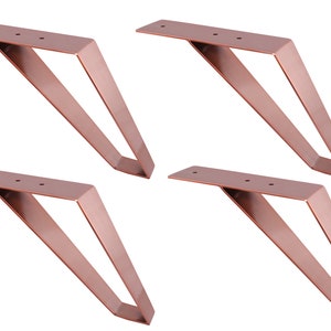 4PCS x 6&#39;&#39;  Steel Sofa legs Mid Century Modern Legs Feet.High quality Metal sofa cabinet legs,Chair legs,ottoman legs,Brushed Copper
