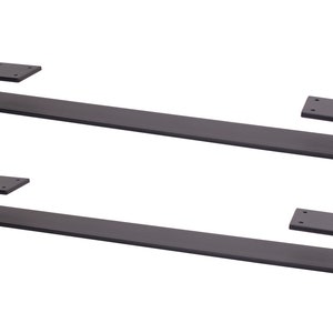 2PCS x 2&quot; Coffee Table Legs,U shaped Heavy Duty Solid Steel table legs,Country Style ,Cabinet Legs,Sofa Legs,DIY Table Legs,Black