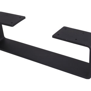 1 x4&quot;Coffee Table Leg,U shaped Heavy Duty Solid Steel table leg,Cabinet Leg,Sofa Leg,Black
