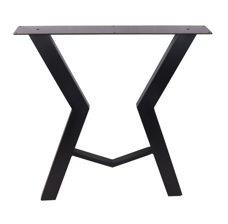 Office Table Legs,Computer Desk Legs,Industrial kitchen table legs,Black Black Steel table legs 2 x High Quality 28 Dining Table Legs