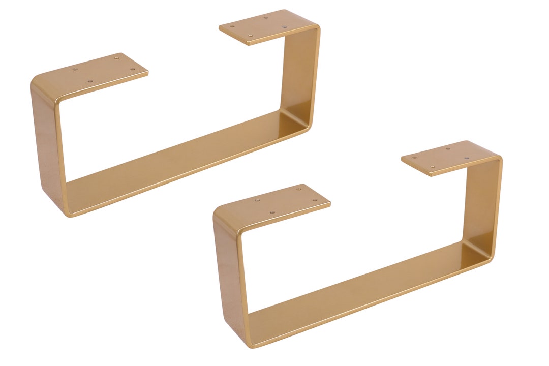 2 X6coffee Table Legs,u Shaped Heavy Duty Solid Steel Table Legs