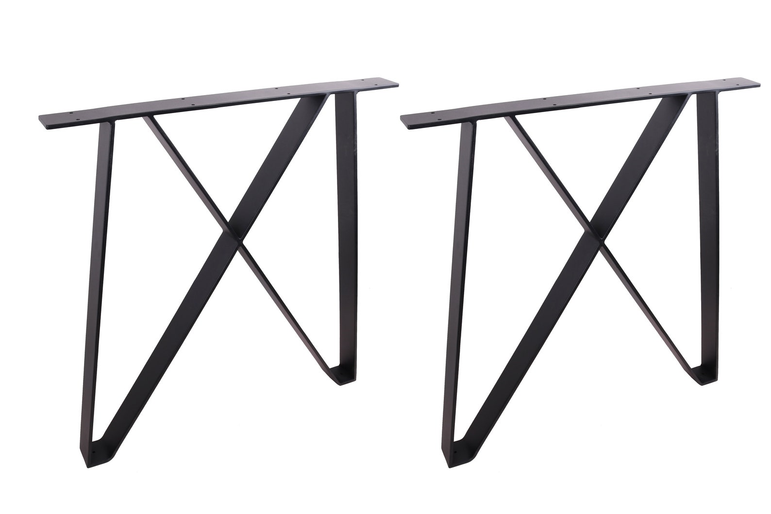 28 Heavy Duty Dining Table Legs Xshaped Solid Steel Etsy