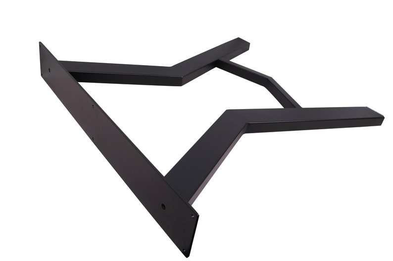 Office Table Legs,Computer Desk Legs,Industrial kitchen table legs,Black Black Steel table legs 2 x High Quality 28 Dining Table Legs