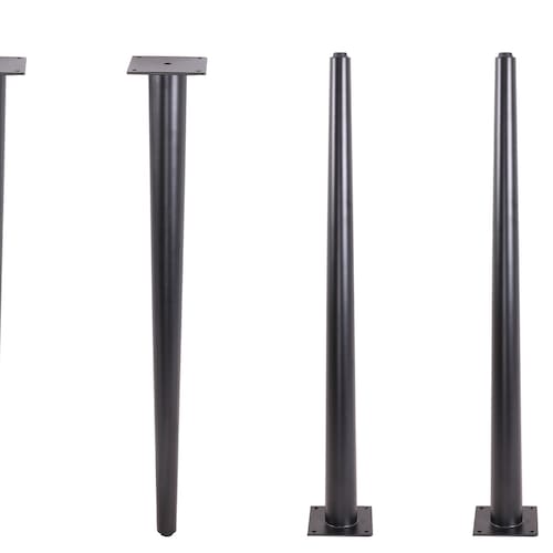 4PCS X 4'' Inch Steel Sofa Legs Vintage Mid Century Etsy