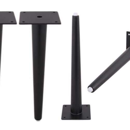 1 X 6'' Inch Steel Sofa Leg Vintage Mid Century Modern Etsy