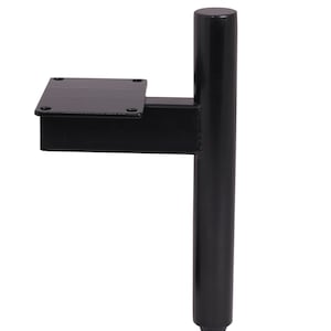 4&#39;&#39; 6&#39;&#39; 8&#39;&#39; Black Metal Furniture Leg, Modern Style Coffee Table Sofa Leg,Kitchen Table Leg, Bathroom Cabinet Cupboard Leg, DIY Cabinet Leg