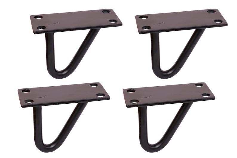 2 1/2'' Hairpin Legs black DIY Industrial Strength Etsy