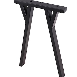 1 x 18&#39;&#39; Bench Leg,Vintage Steel Dinning table Bench leg, Coffee Table Leg,Computer Desk Leg,Industrial kitchen table leg,Black