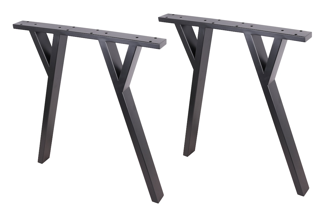 High Quality 28 Dining Table Legs, Black Vintage Steel Table Legs