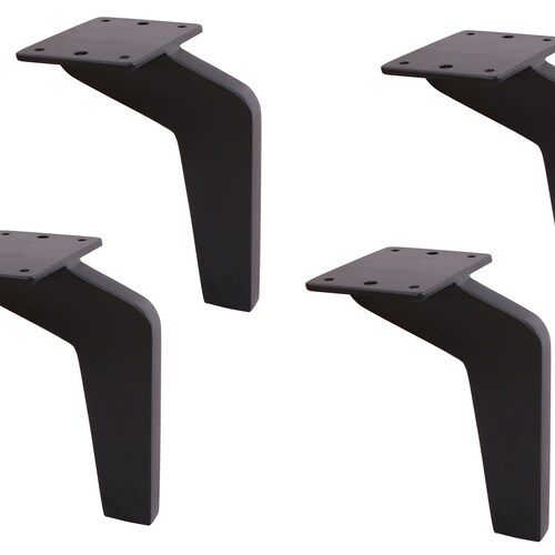 4pcsx 6'' Inch Heavy Duty Steel Sofa Leg Vintage Mid Etsy