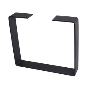 1 PC x12&quot; Coffee Table Legs,U shaped Heavy Duty Solid Steel table leg,Cabinet Legs,Coffee Table Leg,Black