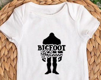 Bigfoot Believer - Baby Bodysuit - Toddler Shirt - Kids T-Shirt - Infant Bodysuit - Sasquatch