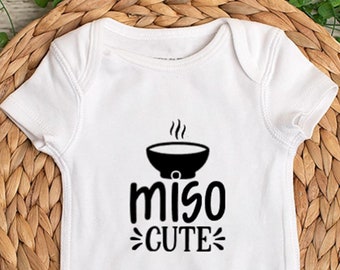Miso Cute - Baby Bodysuit - Toddler Shirt - Kids T-Shirt - Infant Bodysuit