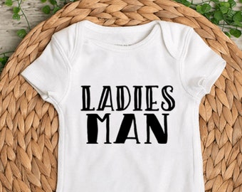 Ladies Man - Baby Bodysuit - Toddler Shirt - Kids T-Shirt - Infant Bodysuit