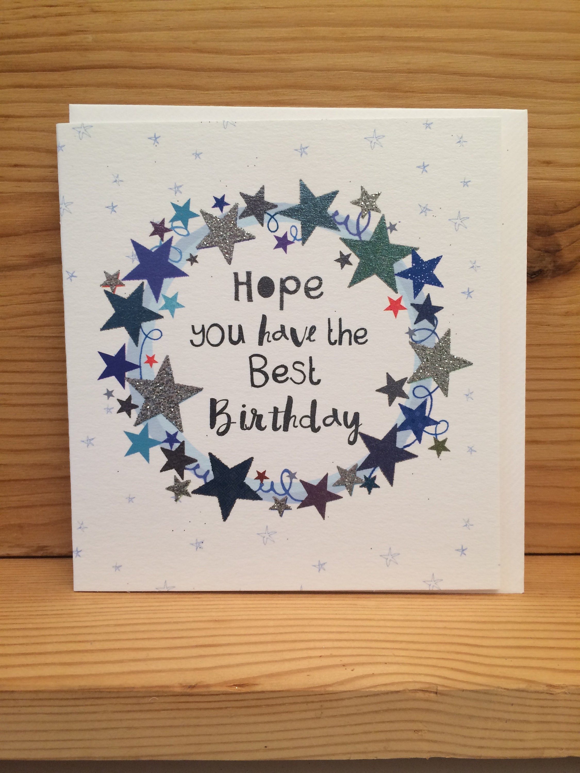 Sterne alles Gute zum Geburtstag Karte männliche Etsy