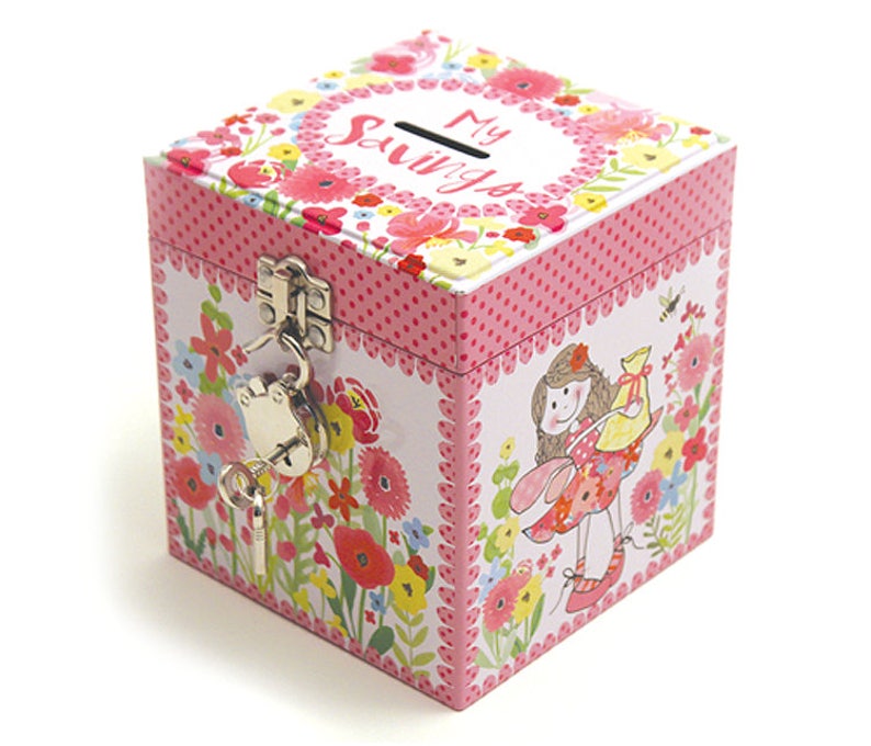 little girl money box