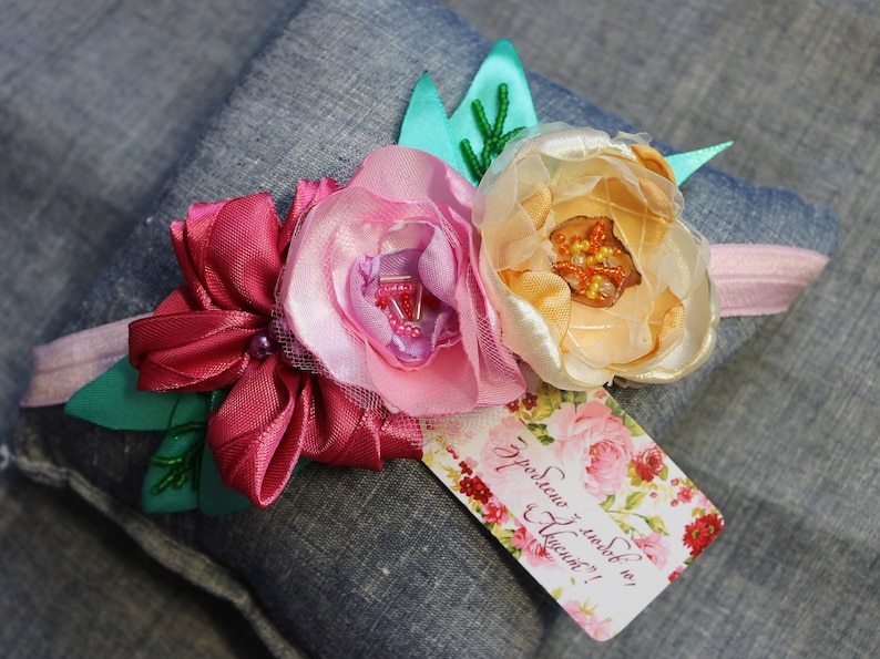 Baby Girl Clothes Newborn Flower Headband For Girls Baby Girl Bows Infant Hair Flower Baby Girl Clothes Bows American Girl Doll Clothes