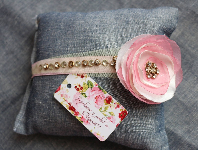 Baby Headbands and hats Newborn Hats For Girls Pink Flower Headband Infant Headband Pale Pink Headband Light Pink Headband Flower Girl